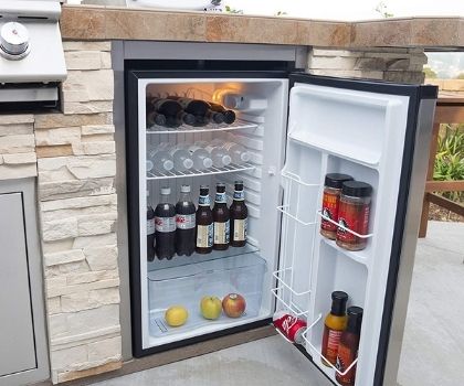 Bull Outdoor Front Panel Refrigerator