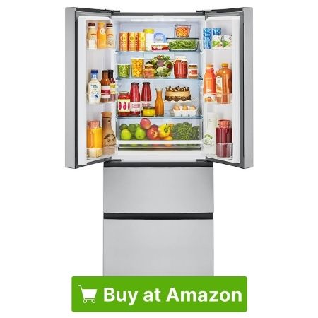 Haier HRF15N3AGS Stainless Steel French-door Refrigerator