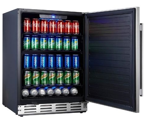 2. NewAir Beverage Refrigerator Cooler-Best Cheap undercounter Refrigerator
