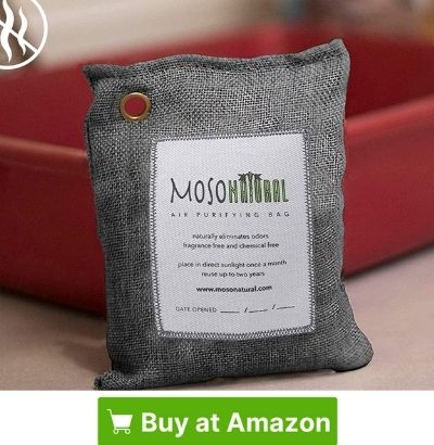 MOSO NATURAL_ The Original Air Purifying Bag. for Cars, Closets, Bathrooms, Pet Areas