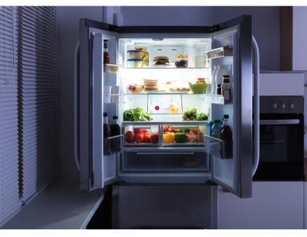 The capacity of LG and Whirlpool Refrigerator